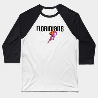 Defunct - Miami Floridians ABA Basketball 1969 Baseball T-Shirt